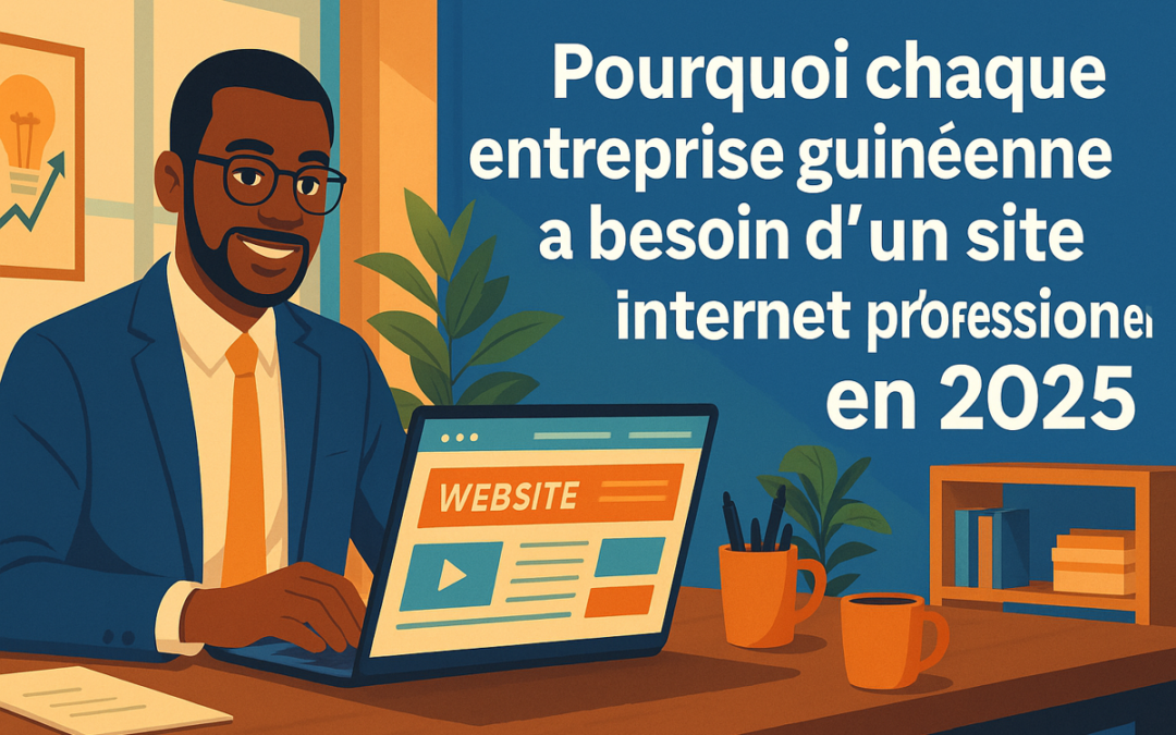 Pourquoi chaque entreprise guinéenne a besoin d’un site internet professionnel en 2025